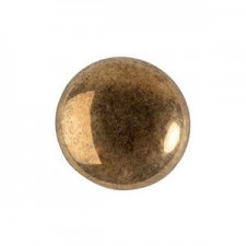 Les perles par Puca® Cabochon 14 mm - Dark gold bronze 23980/14485